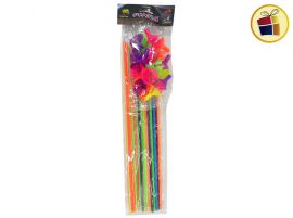 (P.R.G.C1.C2.)PORTA GLOBO PASTEL CELESTE Y MULTICOLOR VIOLETA /NARANJA X25 UND (81191/008119-PC) ZABAWA