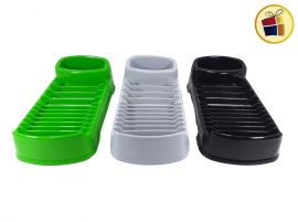 SECAPLATO PLASTICO SIMPLE SIN BASE 32CM LUGANO (302956/100100)