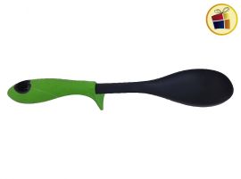 CUCHARA TEFLON MANGO DE GOMA COLOR 33CM (710000/L056A-15-14)