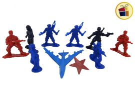 SET DE SOLDADOS X8 + AVION EN BOLSA EL PROGRESO (804006) 