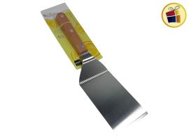 ESPATULA LISA ACERO INOX. 27CM M/MADERA BENABI (13886/138860)
