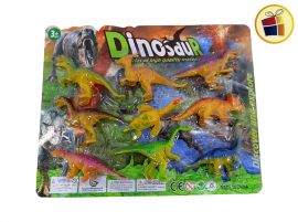 N22 DINOSAURIOS X9 9CM BLISTER FLUSS (708/100585)
