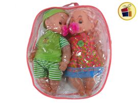 "O.F"N22 BEBOTES X2 ROPITA CHUPETE BOLSA CIERRE 25CM FLUSS (NW13-45/100738)