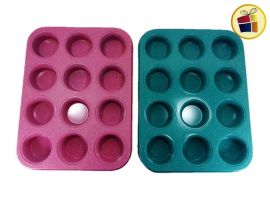 MOLDE PARA MUFFING ANTIADHERNTE X12 (21513-16/62116)  EL REY DEL BOSQUE 