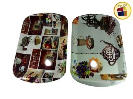 BANDEJA PLASTICA RECTANGULAR ESTAMPADA 44X28CM POKA (NS249766/497663)