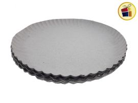 PLATO N°13 X10 CARTON REDONDO (2013/02605) LA CORPORACION