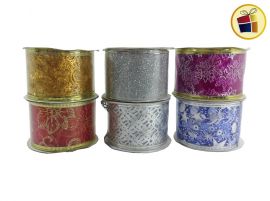 CINTA NAVIDEÑA DECORADA 5 CM ANCHO FLUSS (426-18-3/000036)