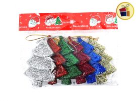 ADORNO NAVIDEÑO PINO X6 9CM ATHAND (D524-19-20/419203)