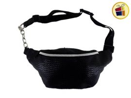 RIÑONERA CHAROL LABRADA CORREA CON CADENA TRESHER (195018)