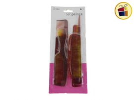 PEINE X6 BLISTER TIPO CAREY (600159/I0015A)