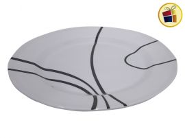 PLATO PLAYO MELAMINA ESTAMPADO 25.5CM POKA (12207/122078)