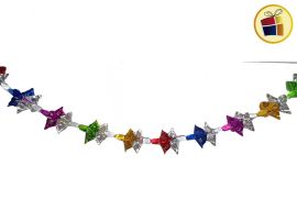 GUIRNALDA HOLOGRAMADA FORMA ESTRELLA X1 (013-17-14/17140) CH