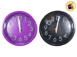 RELOJ DE PARED REDONDO 20CM MARCO COLOR RENACER (IG0666/456427/D506)