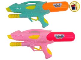 PISTOLA LANZA AGUA CON TANQUE  VARIOS COLORES 34CM SEBIGUS (8508/202687)