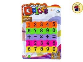 N22 NUMEROS DIDACTICOS GOMA EVA 15CM BLISTER SEBIGUS (51262/084947)