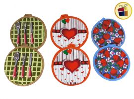 AGARRADERA X2 REDONDA DE TELA 18CM (076183/DD7618) 