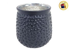 PORTA VELA VIDRIO TALLADO 10CM NAGUS (YY0655/141607)