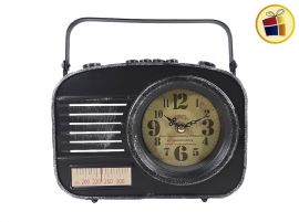 RELOJ METAL VINTAGE RADIO 16CM IDEAS (CF12362/147647)