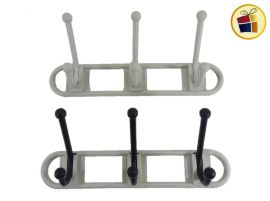 PERCHERO PLASTICO X 3 DIF PLAST (175/034700)