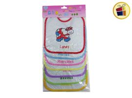 ### BABERO X7 ESTAMPADO DIAS DE LA SEMANA (343943)