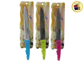 CUCHILLO STAINLESS MANGO COLOR 28CM (638681/DD3868)