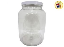 FRASCO DE VIDRIO GIGANTE 3000ML TAPA AXIAL 110MM MEGA ENVASES (00147/718669)