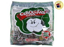 (P.R.C1.C2.)CHUPETIN CEBOLLITAS FUTBOL  UVA, ANANA X40 (02135) GOLOSO 