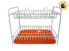 SECAPLATO ESMALTADO BLANCO  CON BANDEJA LUVAMARK (008/676505)