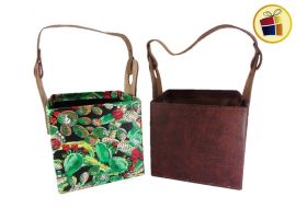 (PC-F-B-RCIA)CANASTO CUADRADO BAJO LISO Y ESTAMPADO BAEZ (182409)