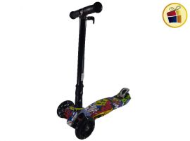 MONOPATIN ESTAMPADO BASE PLASTICA  LUCES RUEDAS TARUM  (7021/740430)