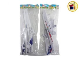 AVION CON LUCES 30X31CM EN BOLSA PUBLILED (692126/A200162)