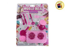 N22 SET DE COCINA C/ANAFE SARTEN CACEROLA UTENSILLOS PUBLILED (388165/A200341)