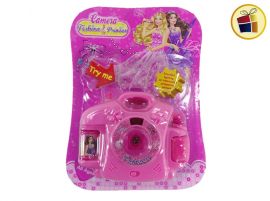 CAMARA FOTO C/LUZ IMAGEN PRINCESAS 9X11CM EN BLISTER PUBLILED (484003/A200366)