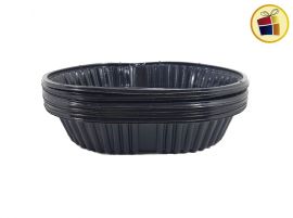 (P.G.ST.)BANDEJA 105 X10  NEGRA MICROONDAS(BP105SN64825) BANPLAST