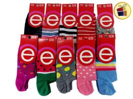 MEDIA INVISIBLE ESTAMPADA PARA DAMA ELEMENTO (02147/023E)