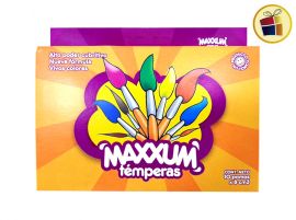 P.VA.TEMPERA X10 POMOS EN CAJA MAXXUM (000362)