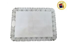 BANDEJA RECTANGULAR CON BLONDA 36X28CM 2KG (BBR2020/02052) KOVAL PLAST            