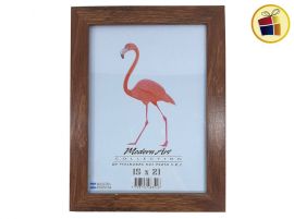 PORTA RETRATO 15X21 MARCO MADERA PLANA LAMINADA MDP(083548/203)
