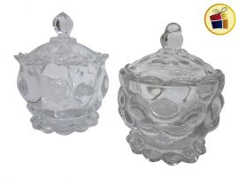 CARAMELERA VIDRIO TALLADA 10CM LABANIM (AD105-08/105086)