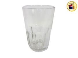 "P.R.C1.C2.M.ST" VASO DE VIDRIO GENESIS TRAGO LARGO 420 CC DURAX (1440/411674)