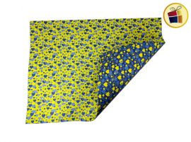 CARTULINA FANTASIA CORAZONES AZUL AMARILLO (ALFA) (042280)