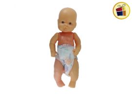 "O.F"BEBOTE DE GOMA C/ PAÑAL Y CHUPETE "GABY"  MAGIKA (320954/6501/BC-6501)