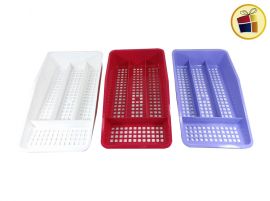 CUBIERTERO PLASTICO COLOR 4 DIVISIONES STAR HOUSE (2720/110065)