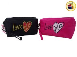 PORTA COSMETICO TIPO CARTUCHERA FRASES (04441/49-134-3)
