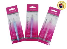 SACA CUTICULA DE ACERO EN BLISTER LONG NEW (89291)