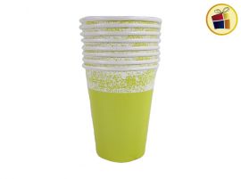 VASO X8 UND PASTEL AMARILLO (01960) OTERO 