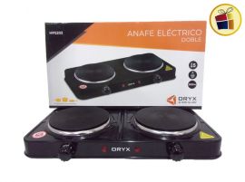 ANAFE ELECTRICO 2 HORNALLAS 2000W ORYX TARUMI (HPS203/449670)