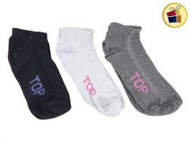 MEDIA SOQUETE PARA DAMA TOP ALGODON (95909)