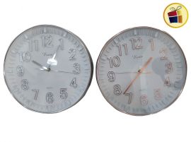 RELOJ PARED REDONDO NUMEROS EN RELIEVE 30CM POKA (CA3695/040308)
