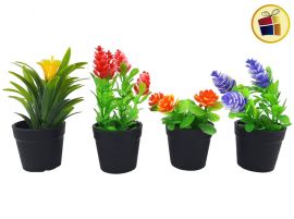 ADORNO IMAN PLANTA CON MACETA (717127/C-947-17-12/717110/C-947-17-11)